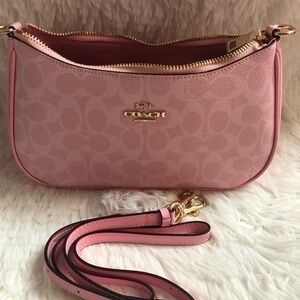 Coach Teri Shoulder Bag In Signature Canvas